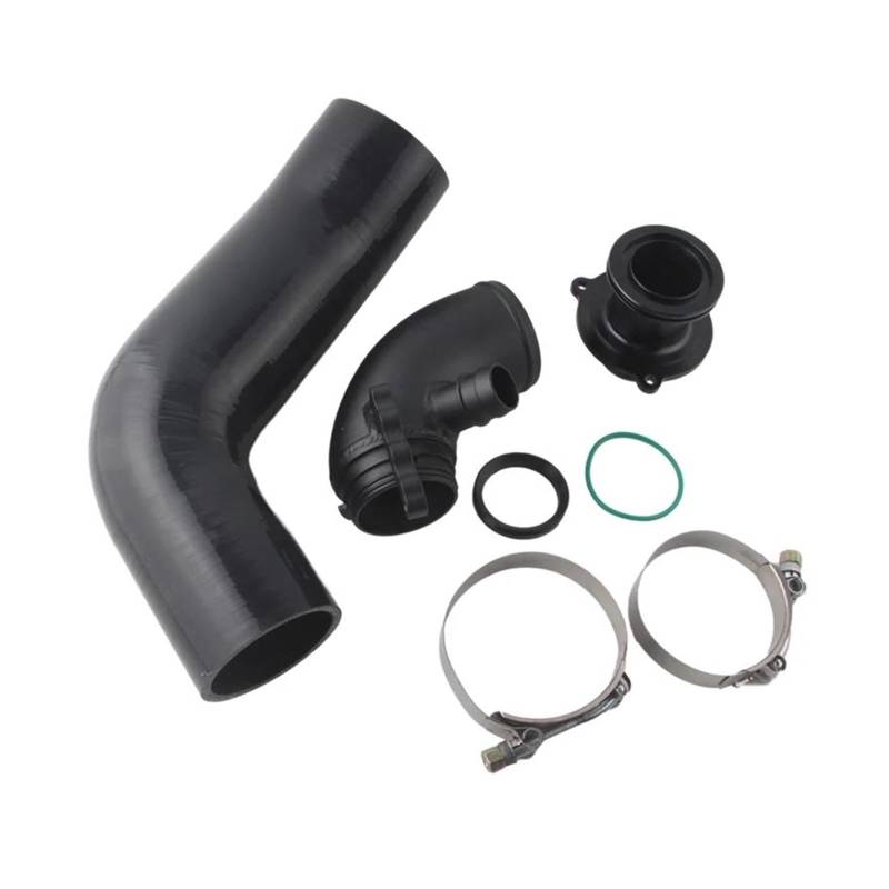 Auto Luftansaugschlauch Für Golf 7 Für A3 EA888 Für Gen3 Auto Turbo Inlet Outlet Upgrade Rohre Ansaugrohre Turbo Schalldämpfer Löschen Ansaugrohr(Black Hose) von BIISVM