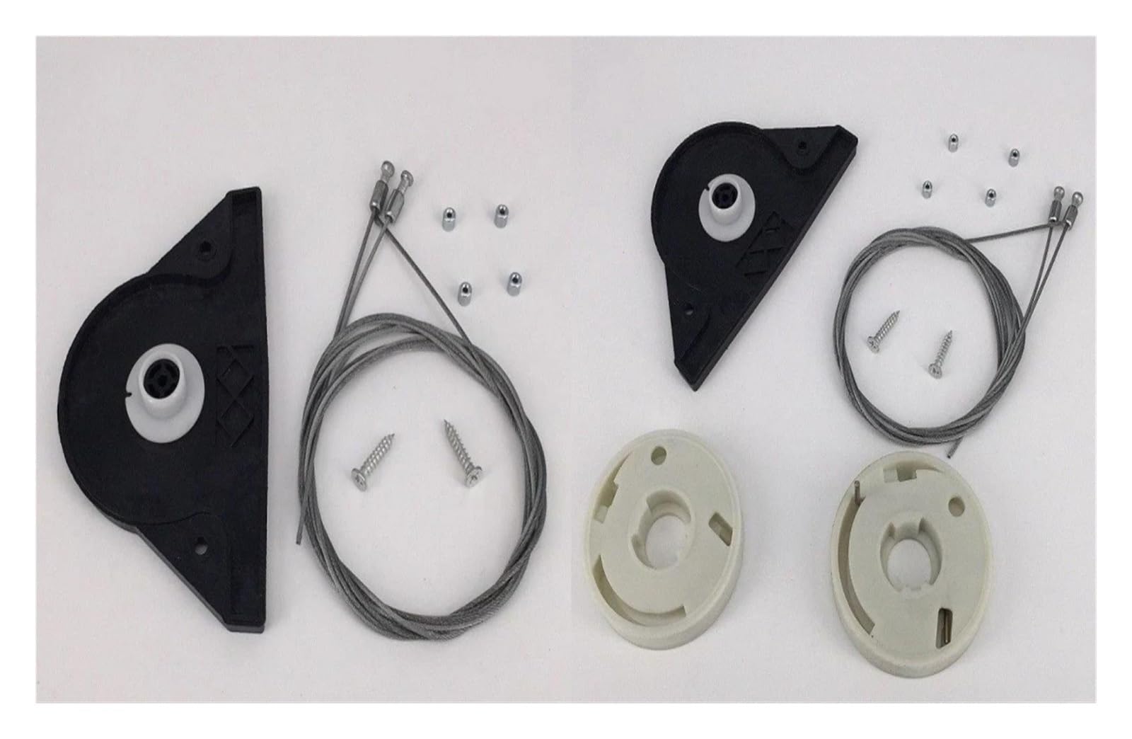 Autofensterheber Auto-Styling Für VW T5 Für Multivan Für Caravelle Ab 2003 Reparatursatz Für Elektrische Schiebetüren, Linke Und Rechte Seite Fensterheber(Left+Right) von BIISVM