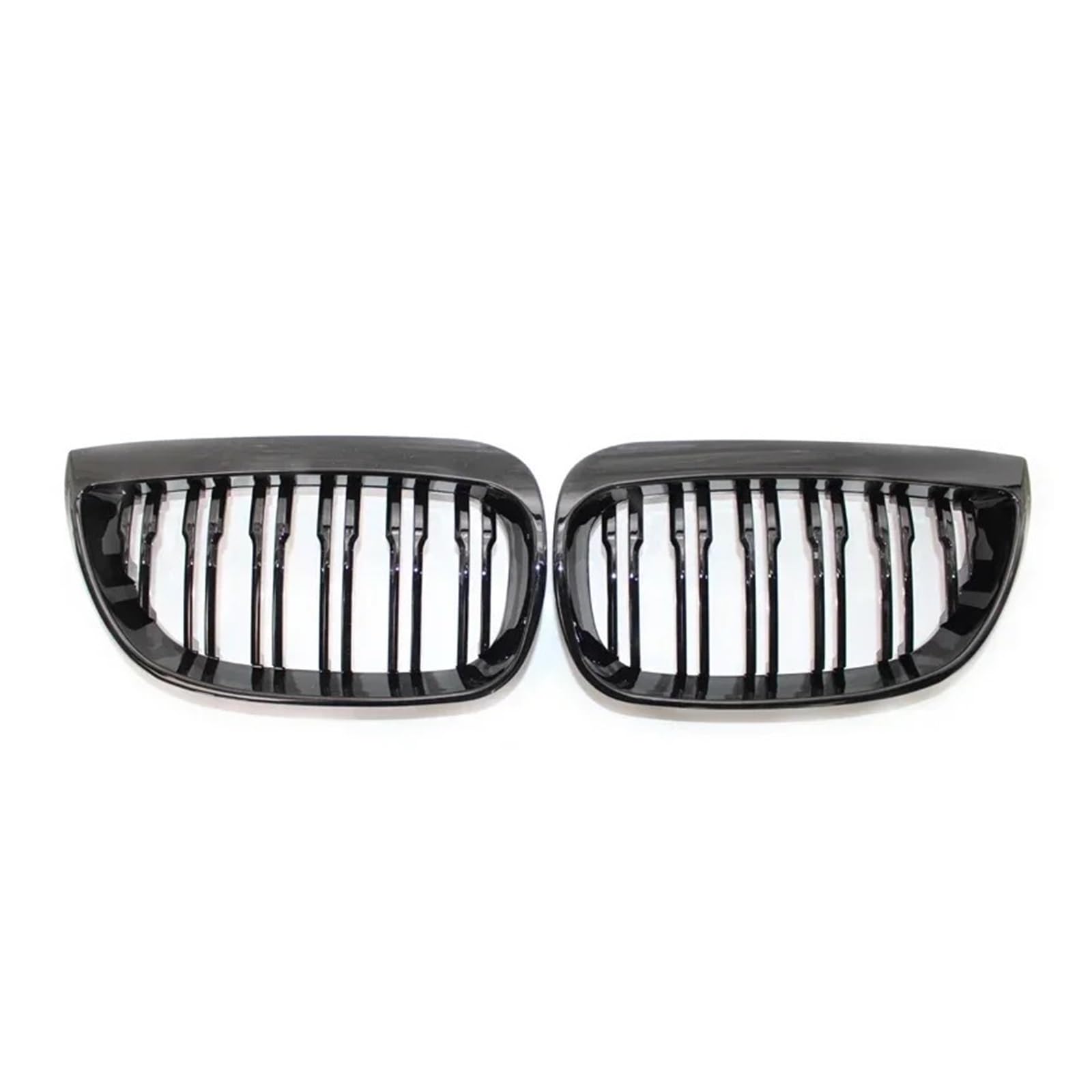 Kühlergrill Grill Für E81 Für E87 Für 120d Für 120i Für 130i Auto Grill Vorne Niere Grille Racing Grills Glänzend Schwarz Grille 2004-2006 Auto ABS Gitter Grill Kühlergrill Vorne von BIISVM