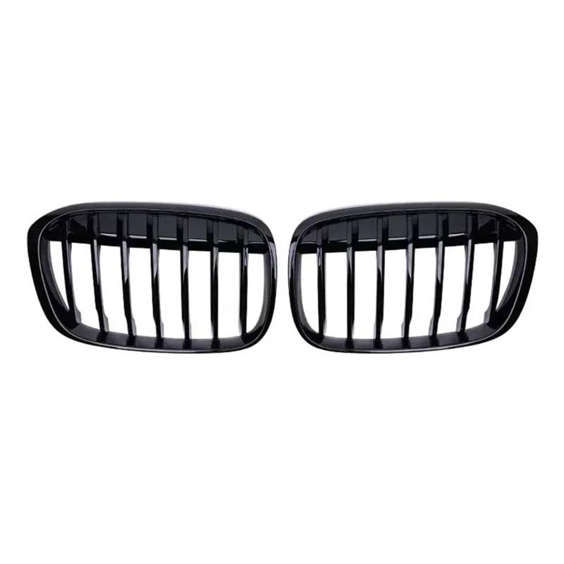 Kühlergrill Grill Für X1 Für F48 Für F49 Glänzend Schwarz Grille Auto Front Niere Grill Gitter Racing Grills Single Line Grille 2016 2017 2018 2019 Zubehör Grill Kühlergrill Vorne von BIISVM