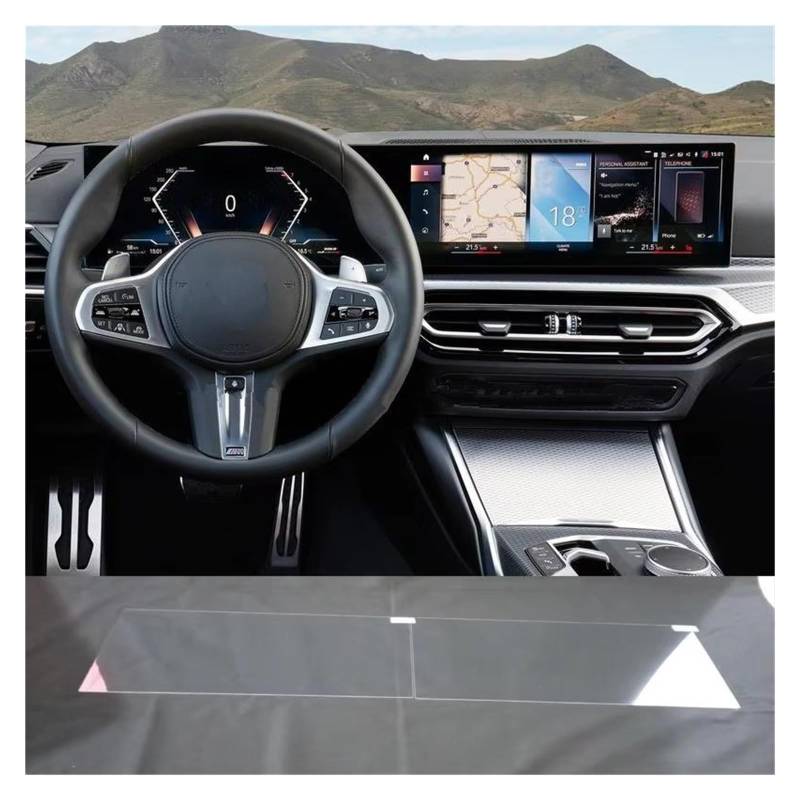 Displayschutzfolie Für 3er 2023 12,3 Zoll Auto-Infotainment-Radio GPS-Navigationsfolie Innenraum Displayschutzfolie Aus Gehärtetem Glas Navigation Schutzfolie von BIISVM