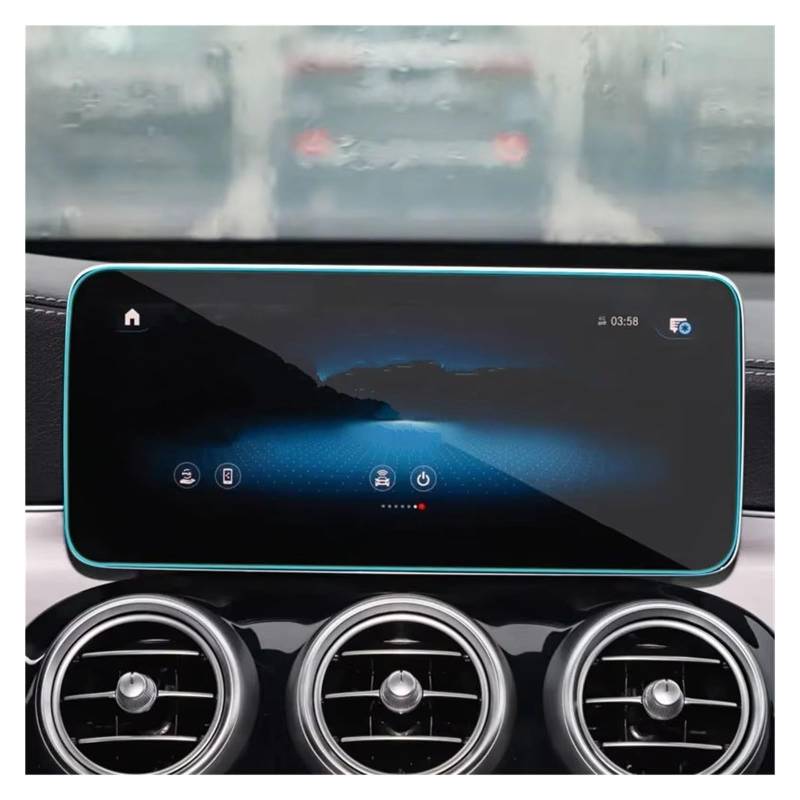 Displayschutzfolie Für Benz Für GLC Class250 300 X253 C253 2020 2021 2022 Auto 10,25 Zoll Navigationsfilm LCD-Zubehör Bildschirm Aus Gehärtetem Glas Navigation Schutzfolie von BIISVM