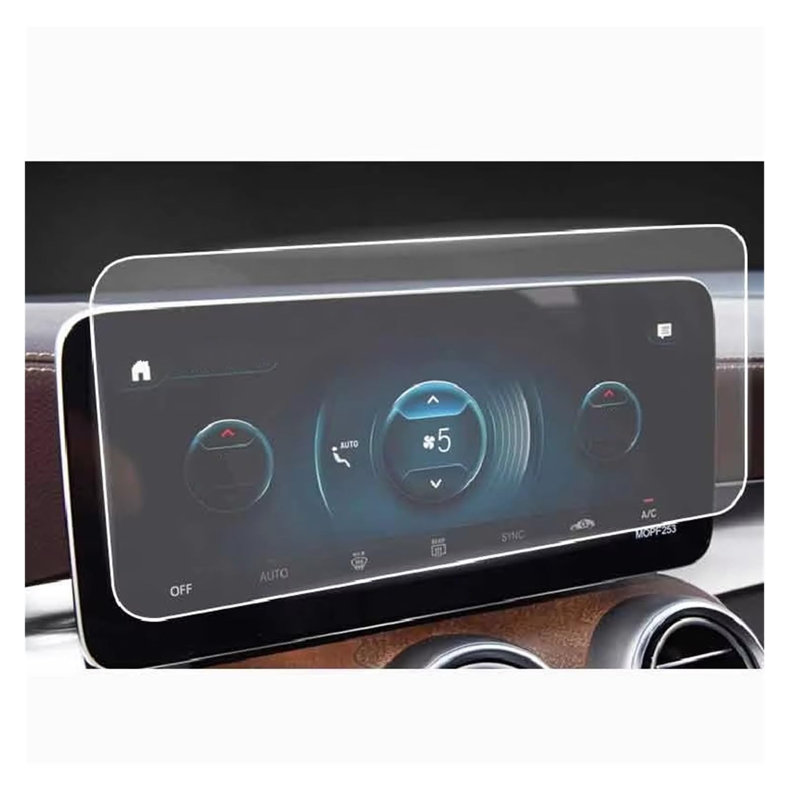 Displayschutzfolie Für Benz Für GLC W253 2020 Auto GPS Navigation Film LCD Bildschirm Gehärtetem Glas Schutz Film Anti-Scratch Film Accessori Navigation Schutzfolie von BIISVM