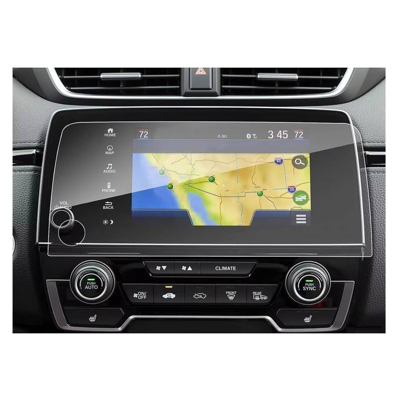 Displayschutzfolie Für CR-V Für CRV 2022 7 Zoll Auto LCD GPS Navigation Gehärtetem Glas Bildschirm Film Schutz Navigation Schutzfolie von BIISVM