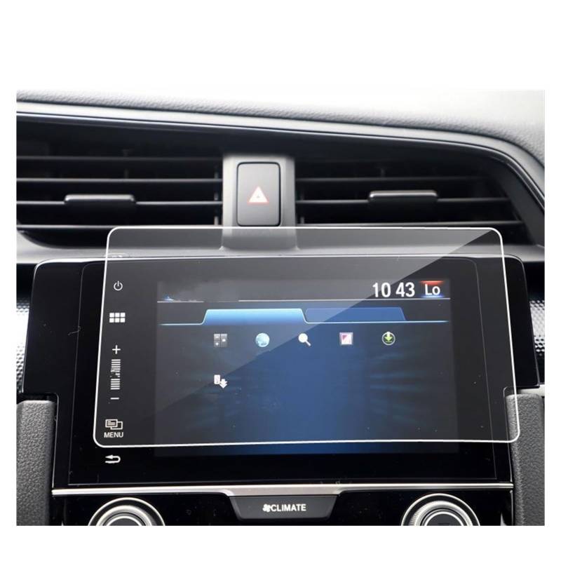 Displayschutzfolie Für Civic 10th 2016 2017 2018 2019 2020 Auto Touch GPS Navigation Bildschirm Schutz Gehärtetem Gehärtetem Glas Film Navigation Schutzfolie von BIISVM