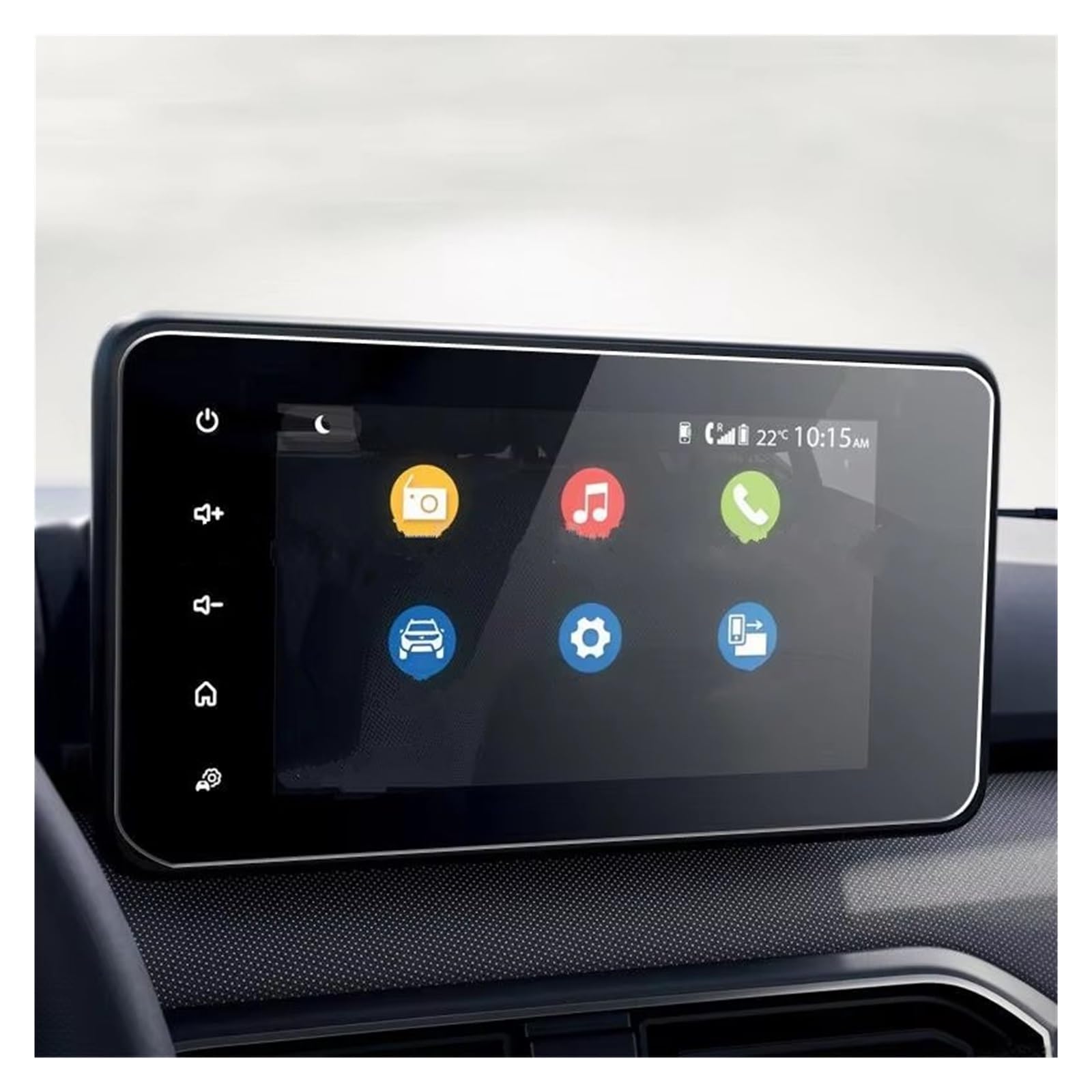 Displayschutzfolie Für Dacia Für Sandero 3 Für Stepway 2020-2023 8 Zoll Auto-Infotainment-Radio GPS-Navigationsdisplay Schutzfolie TPU-Displayschutz Navigation Schutzfolie von BIISVM