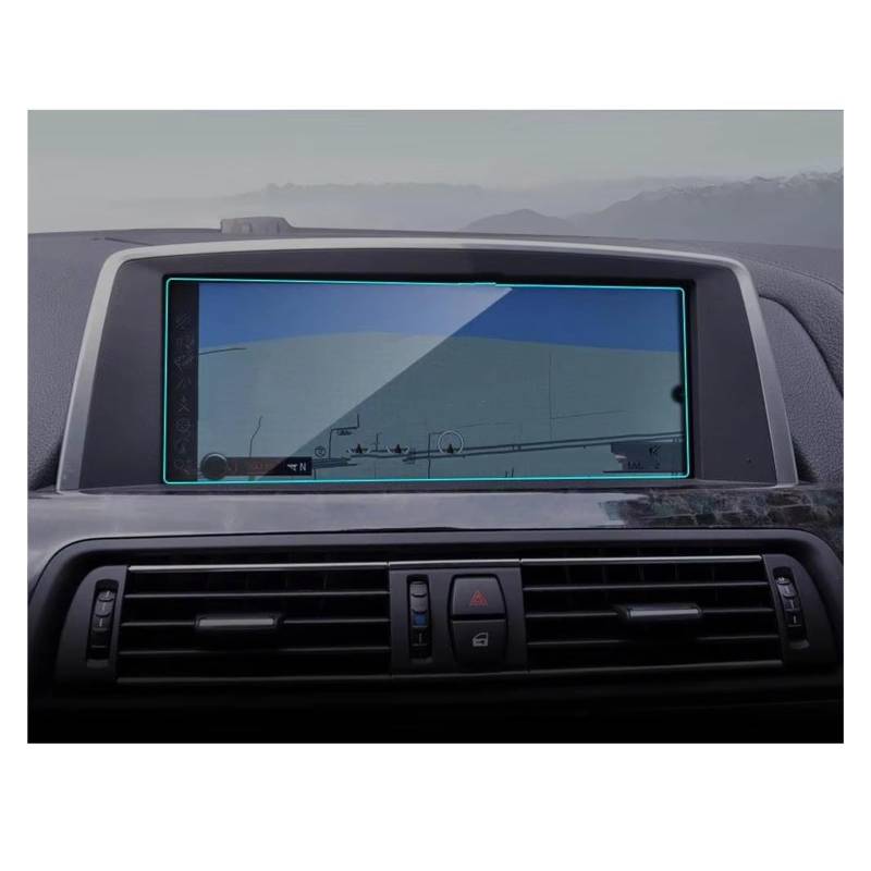 Displayschutzfolie Für F06 F12 F13 6er Auto HD Klarer Bildschirm Gehärtetes Glas Schutzfolie 10,2 Zoll Auto GPS Navigation Displayschutz Navigation Schutzfolie von BIISVM