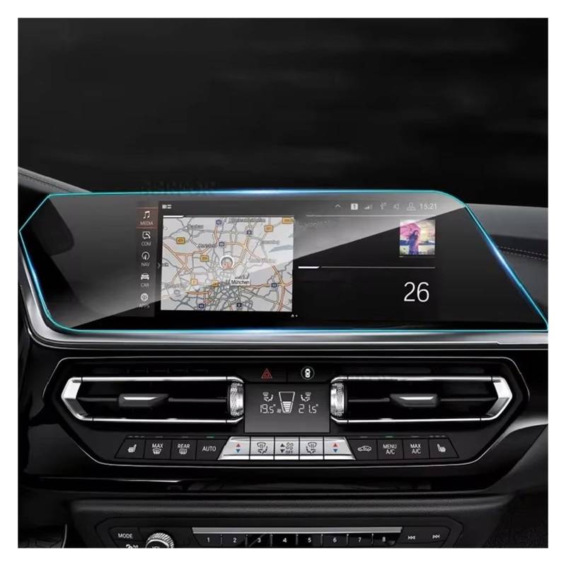 Displayschutzfolie Für F40 Serie 1 2019-2022 Auto GPS Navigation Schutzfolie LCD Bildschirm TPU Film Displayschutzfolie Anti-Kratz-Folie Refit Navigation Schutzfolie von BIISVM