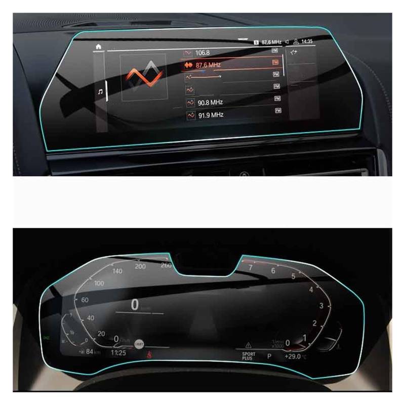 Displayschutzfolie Für G14 G15 G16 Serie 8 2018 2019 2020 Auto GPS Navigation Film LCD Bildschirm Gehärtetem Glas Schutz Film Anti-Kratzer Innen Navigation Schutzfolie von BIISVM