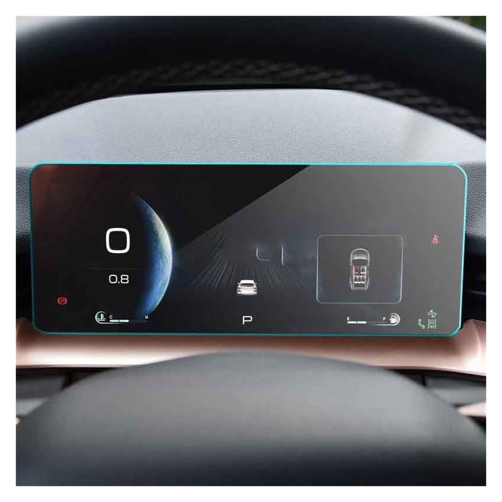 Displayschutzfolie Für Haval Für H6 2021 2022 Autoinstrumentenzubehör Autonavigation Gehärtetes Glas LCD-Bildschirmschutzfolie Aufkleber Armaturenbrettschutz Navigation Schutzfolie von BIISVM