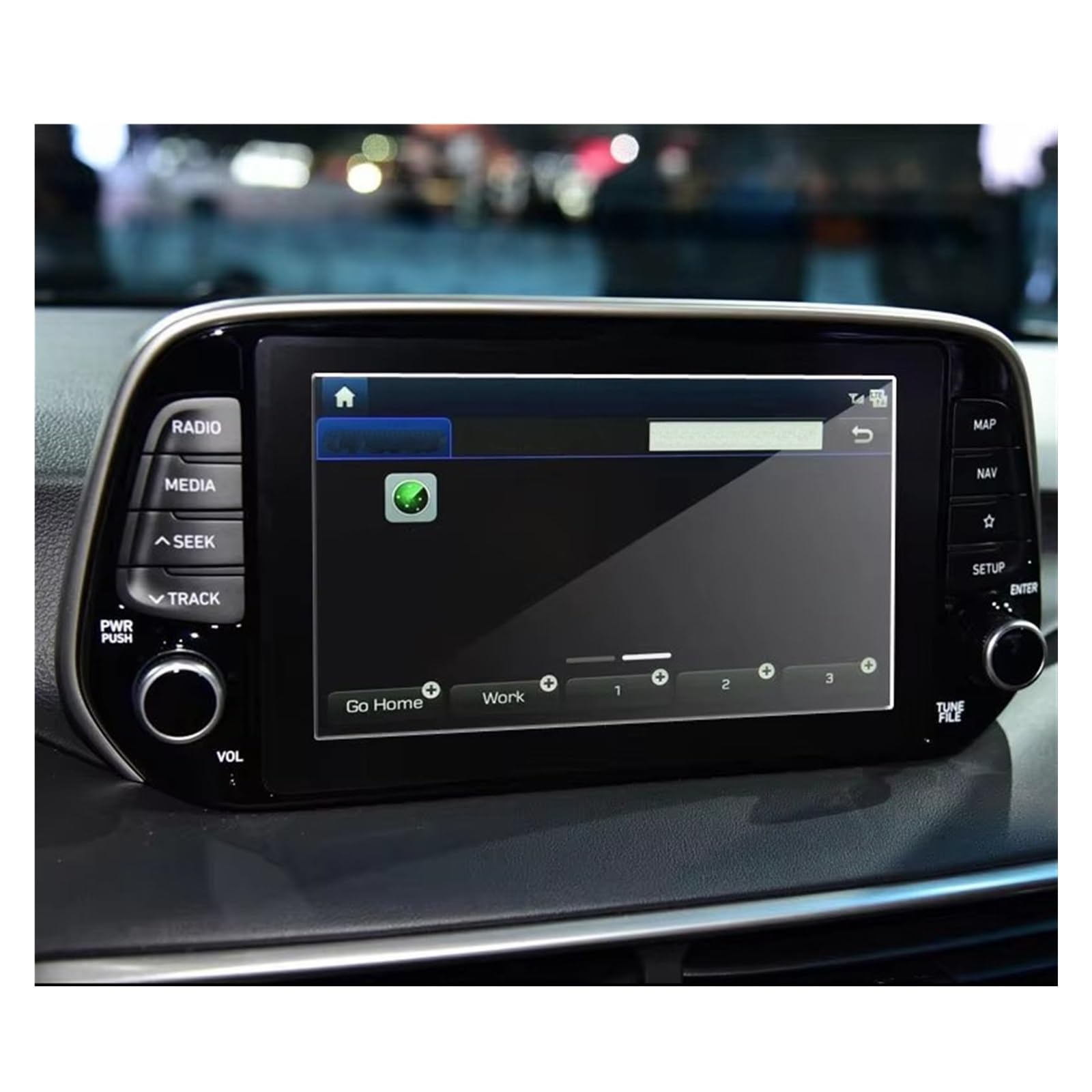 Displayschutzfolie Für Hyundai Für Santa Für Fe Für TM 2019 2020 Auto Navigation Gehärtetem Glas LCD Screen Schutz Film Aufkleber Dashboard Schutz Navigation Schutzfolie von BIISVM