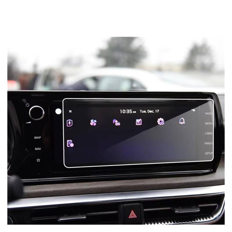 Displayschutzfolie Für Kia Für K5 2020 Auto Navigtion 9H Gehärtetem Glas LCD Screen Schutz Film Aufkleber Navigation Schutzfolie von BIISVM