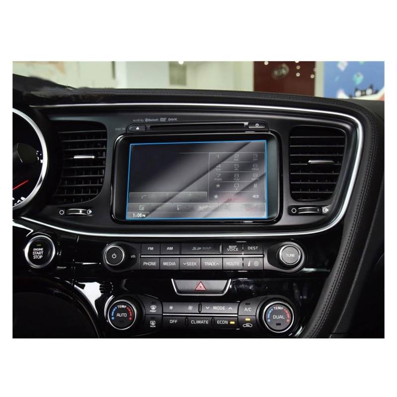 Displayschutzfolie Für Kia Für K5 Für Optima 2011-2019 Auto-GPS-Navigationsfolie LCD-Bildschirm Gehärtetes Glas Schutzfolie Anti-Kratzfolie Zubehör 8 Zoll Navigation Schutzfolie von BIISVM