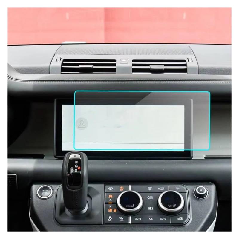 Displayschutzfolie Für Land Für Rover Für Defender 90 110 2020 2021 10 Zoll GPS NavigationCenter Display Auto Innenraum Gehärtetem Glas Displayschutz Navigation Schutzfolie von BIISVM