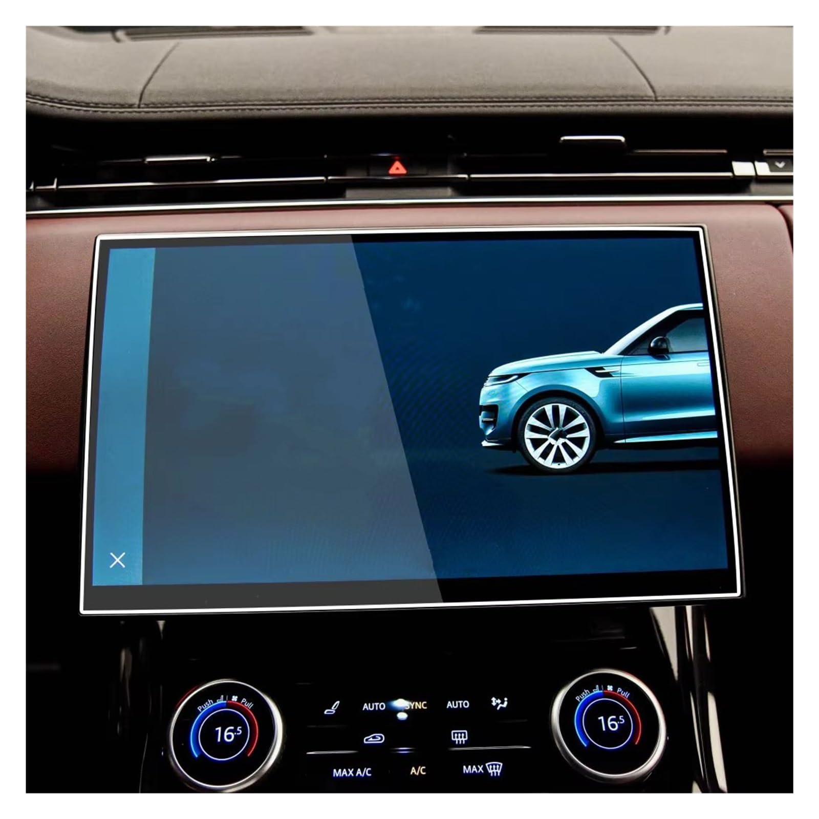 Displayschutzfolie Für Land Für Rover Für Range Für Rover Sport 2023 Auto GPS Navigation Center Bildschirm Gehärtetes Glas Schutzfolie Displayschutz Navigation Schutzfolie von BIISVM