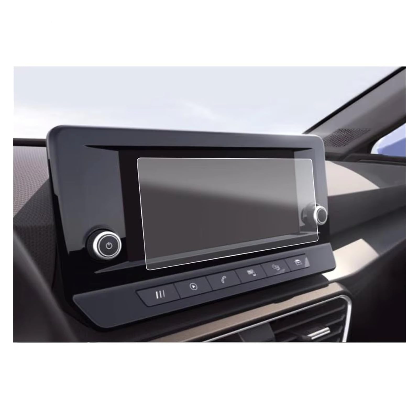 Displayschutzfolie Für Leon MK4 2020 2021 8,25 Zoll Infotainmentsystem Auto Multimedia Radio Display Media System Displayschutzfolie Aus Gehärtetem Glas Navigation Schutzfolie von BIISVM