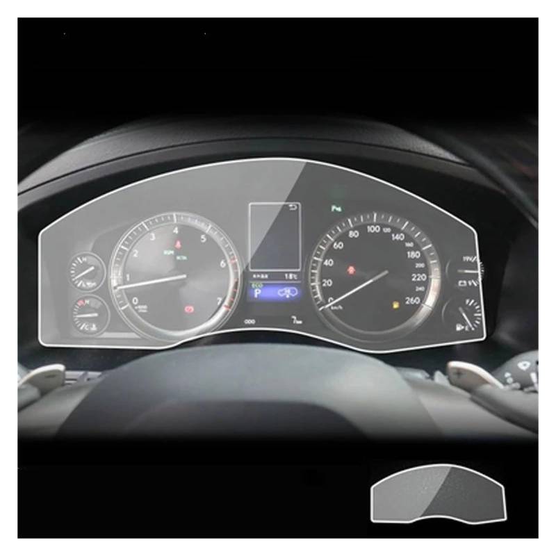 Displayschutzfolie Für Lexus Für LX 570 2016 2017-2019 Auto-GPS-Navigationsfolie LCD-Bildschirm Gehärtetes Glas Schutzfolie Anti-Kratzfolie Zubehör Navigation Schutzfolie von BIISVM