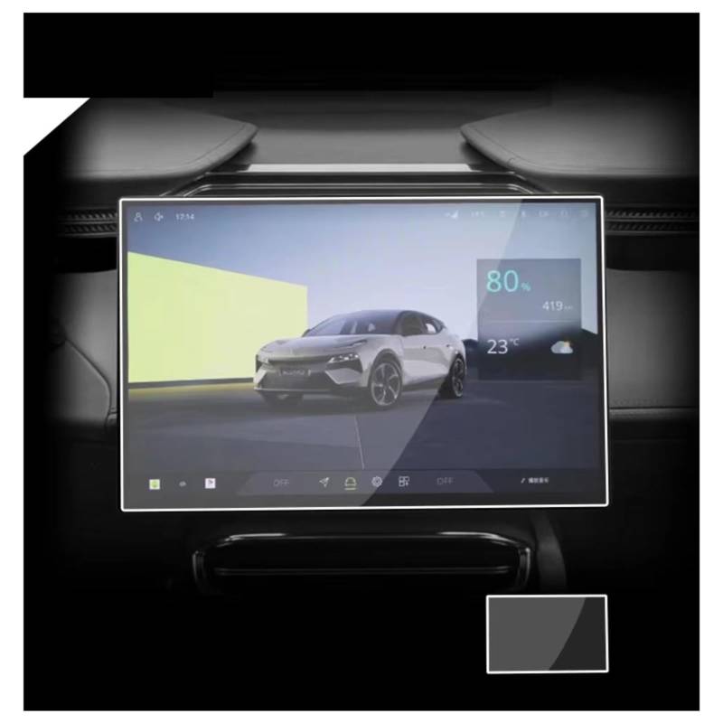 Displayschutzfolie Für Lotus Für Eletre 2023 Auto LCD GPS Navigation PET Touchscreen Schutzfolie Navigation Schutzfolie von BIISVM