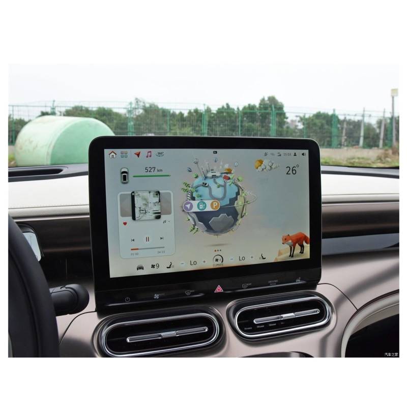 Displayschutzfolie Für Smart #1 2023 LCD GPS Navigation UND Dashboard Gehärtetem Glas Screen Protector Film Zubehör Navigation Schutzfolie von BIISVM