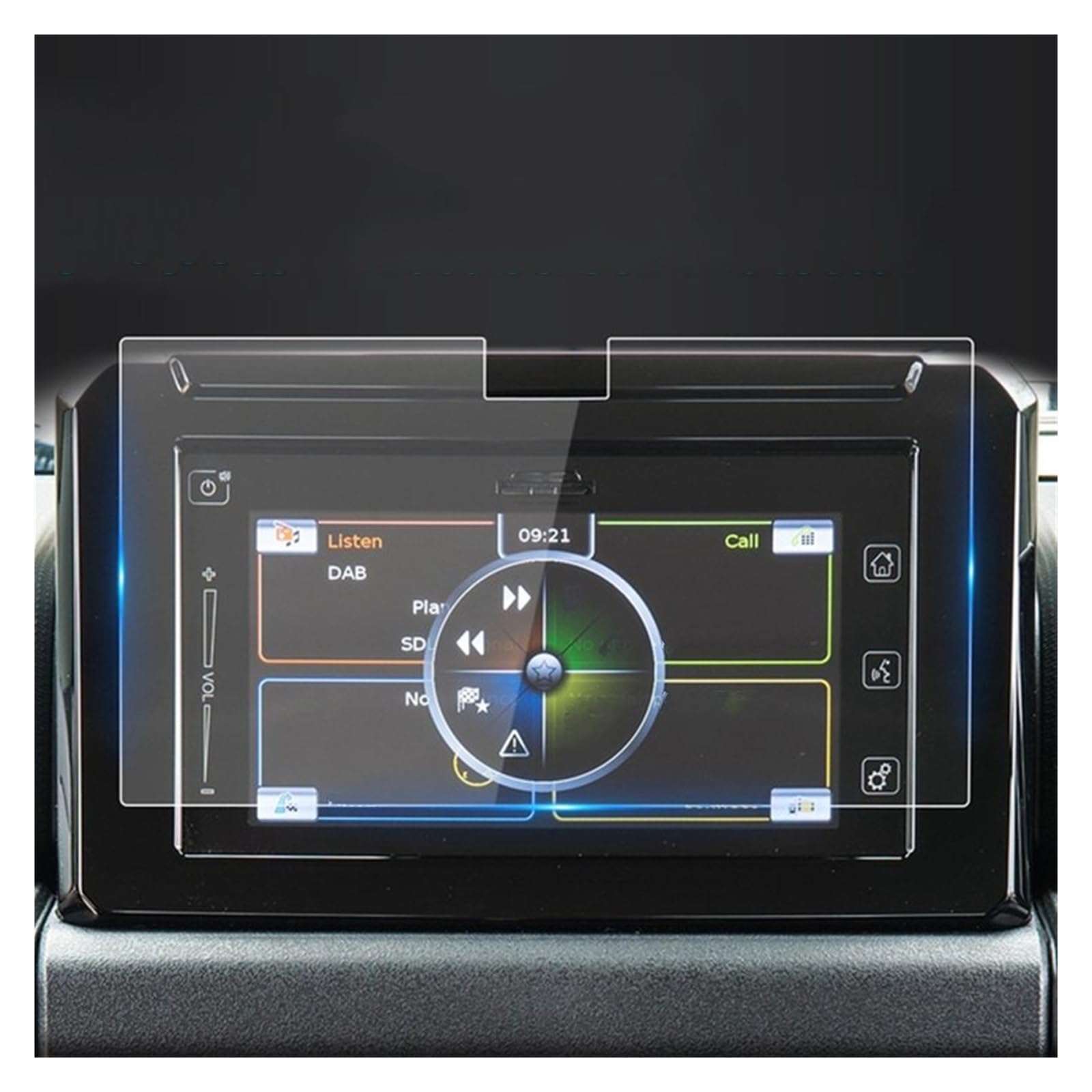 Displayschutzfolie Für Suzuki Für Jimny 2019-2023 Autonavigationsanzeige High DefinitionTempered Glass Displayschutzfolie Autoinnenraum Autozubehör Navigation Schutzfolie von BIISVM