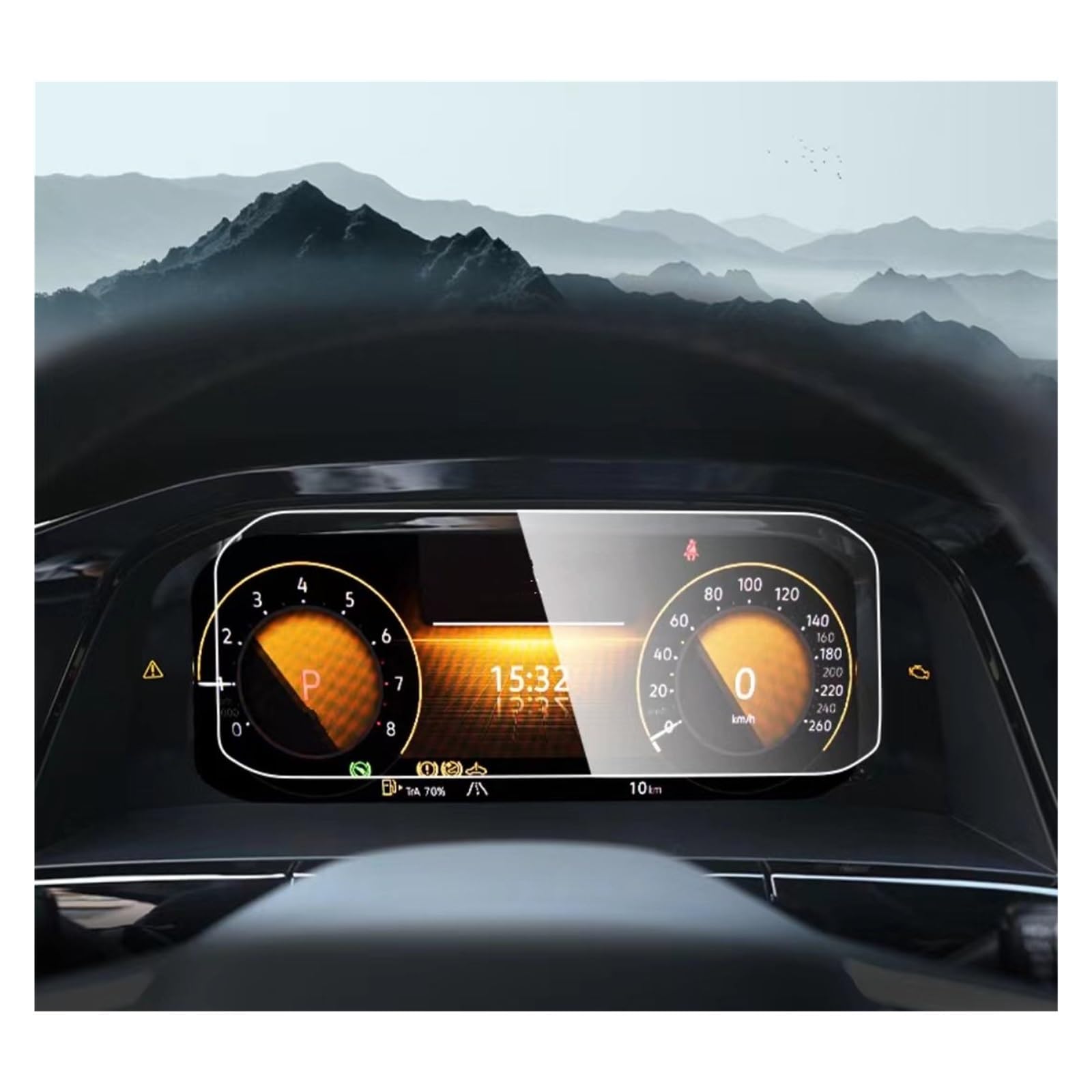 Displayschutzfolie Für VW Für Teramont X 2021 2022 2023 Auto LCD GPS Navigation Gehärtetem Glas Und Dashboard Bildschirm Film Schutz Navigation Schutzfolie von BIISVM