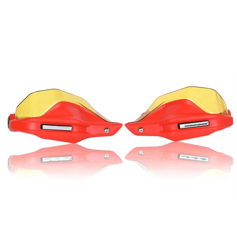 Für ADV350 Für ADV 350 Motorrad ADV350 Zubehör Handschutz Handprotektoren Kunststoff Hand Guard Shield Schutzhülle Motorrad Handschutz Handprotektoren(New RED C) von BIISVM