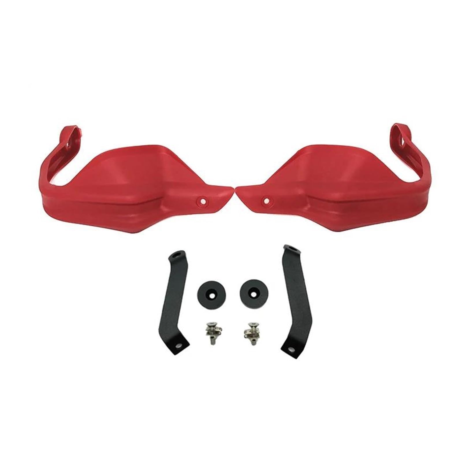 Für CB500X NC750X CB500 2013-2021 2020 2019 Motorrad Griff Bar Handschutz Handprotektoren Schutz Bremse Kupplung Protector Wind Schild Motorrad Handschutz Handprotektoren(Handguard Red) von BIISVM