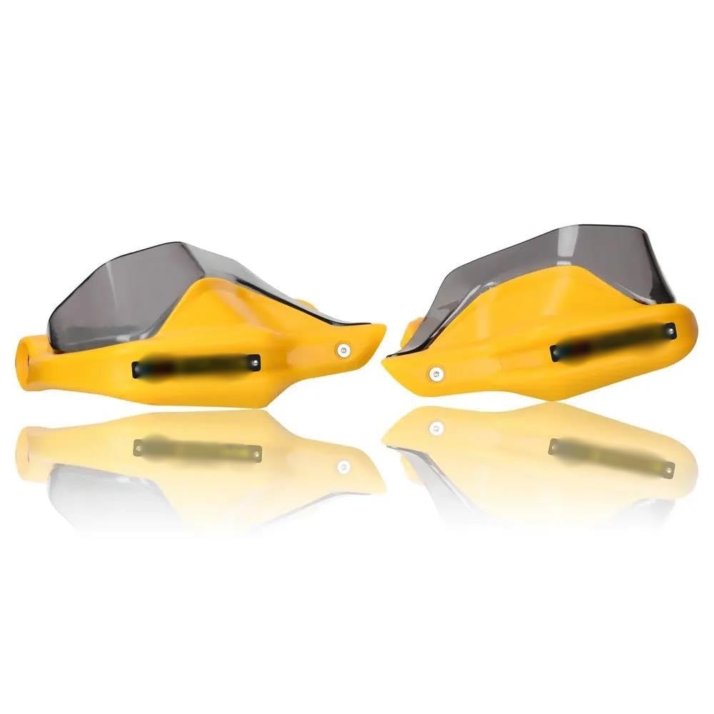 Für Colove KY400X KY500X KY500F Für Excelle 400X 500X Windschutzscheibe Gewidmet Hand Schutz Motorrad Handprotektoren Lenker Wachen Motorrad Handschutz Handprotektoren(Yellow 1SET) von BIISVM