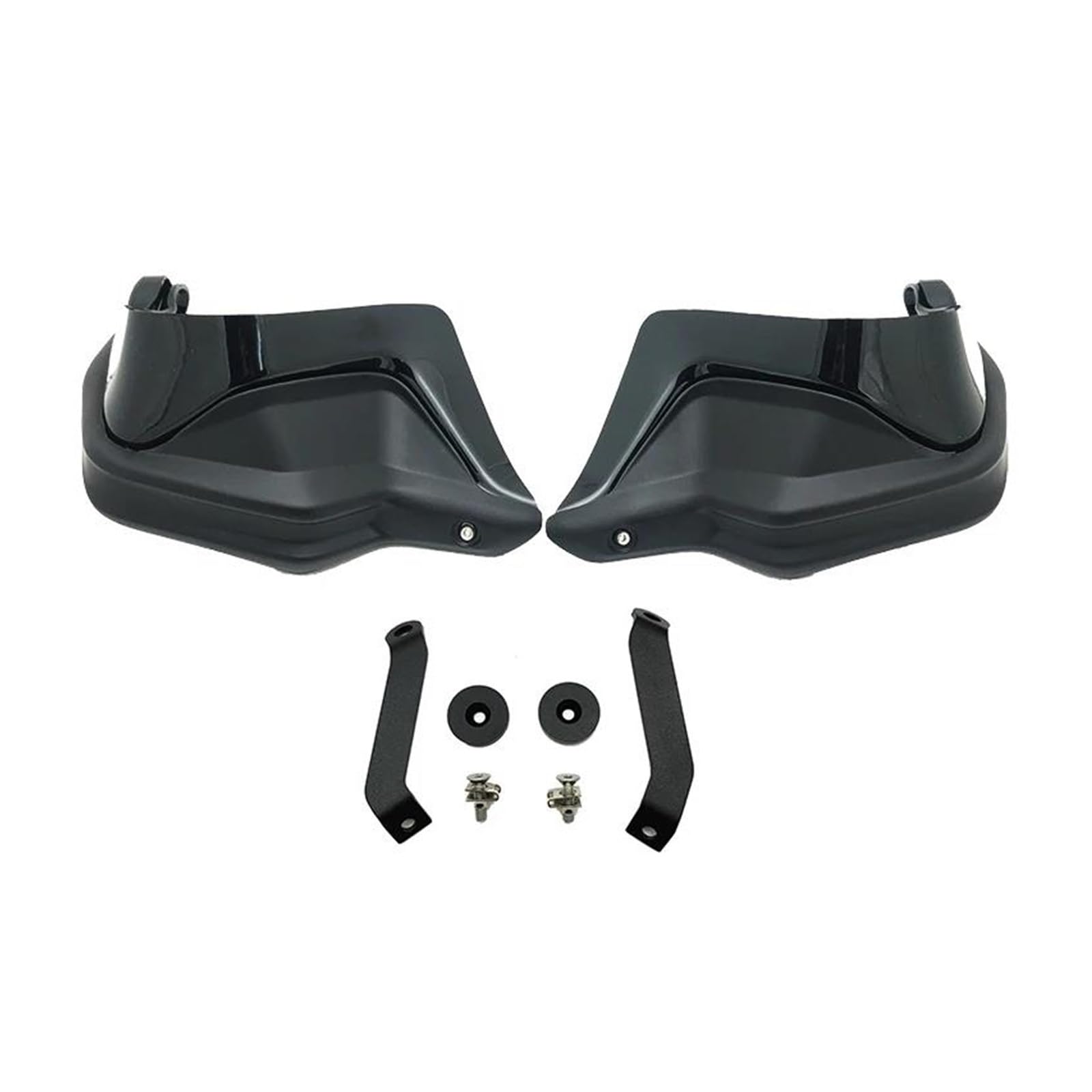 Für NC750X Für DCT NC750S NC700X CTX700 2013-2021 2022 Motorrad ABS Handprotektoren Schild Wachen Windschutzscheibe Hand Wind Schutz Motorrad Handschutz Handprotektoren(Black Set) von BIISVM