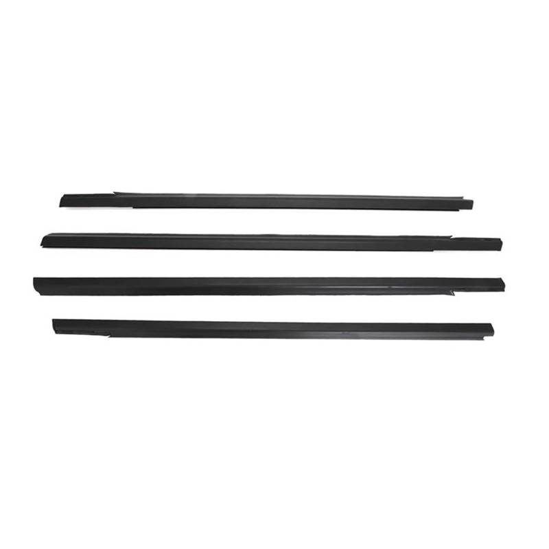 Für Peugeot 301 2013-2017 Für Citroen Für Elysee 2014-2016 Autofensterglas Gummidichtung Seitentür Außendichtung Zierleiste Fensterdichtungen Window Weatherstrip(Schwarz) von BIISVM