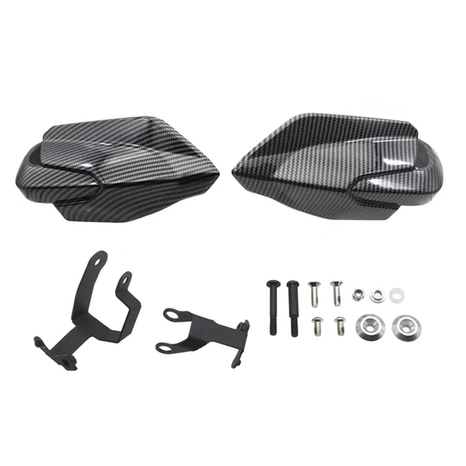 Für Tiger Für Sport 660 Für TIGER660 Tiger660 2022-2023 Motorrad Carbon Fiber Look Handschutz Schild Hand Schutz Protector Windschutzscheibe Motorrad Handschutz Handprotektoren(Kohlefaser) von BIISVM