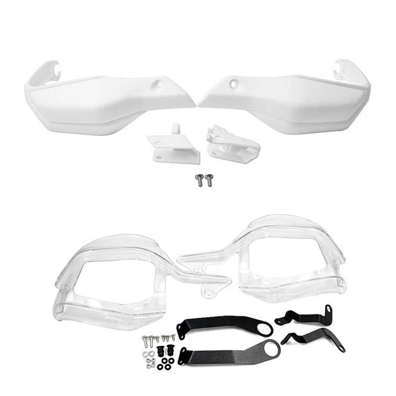 Für X-ADV 750 Für XADV 750 X Für ADV 750 2017 2018 19 2020 Motorrad Handschützer Windschutz Lenker Handschutz Griffschutz Motorrad Handschutz Handprotektoren(Full Set White 2) von BIISVM