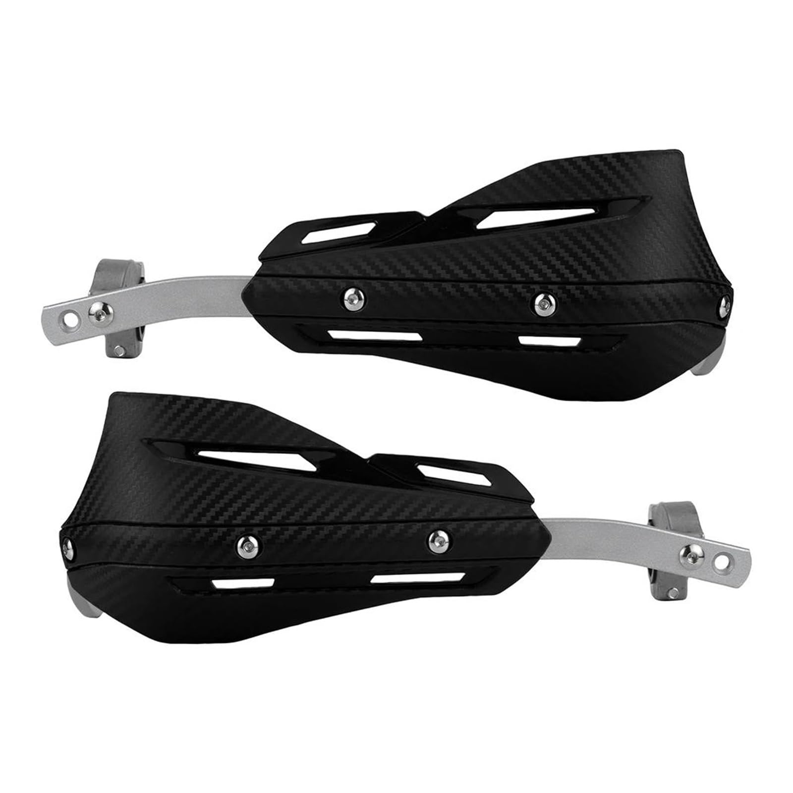 Für XT660Z Für TENERE 660Z XT 660 Z Motorrad Zubehör Lenker Handschutz Hand Schild Schutz Griff Protector Windschutzscheibe Motorrad Handschutz Handprotektoren(Schwarz) von BIISVM