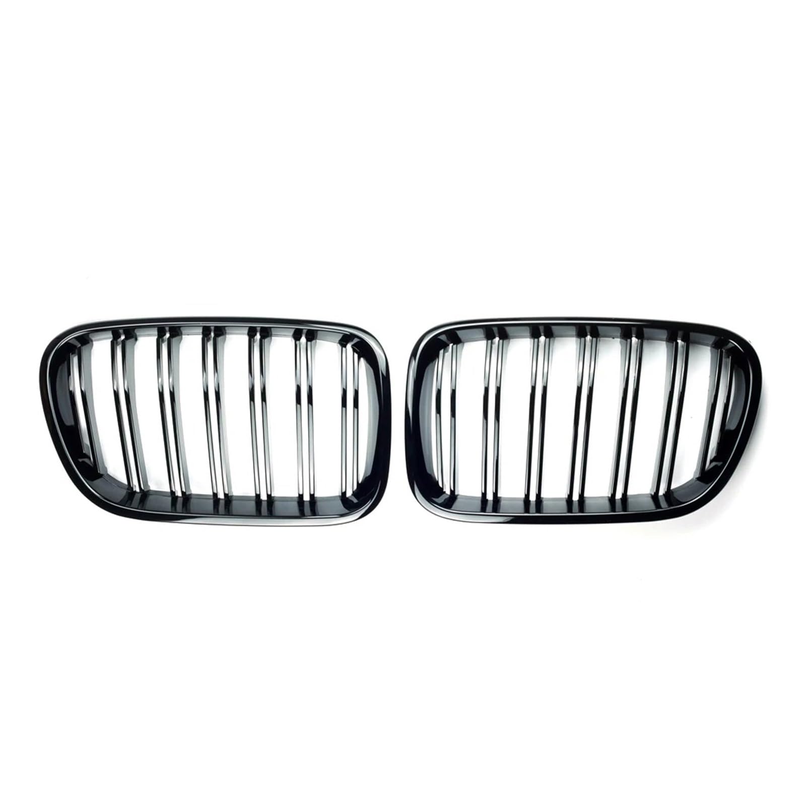 BIISVM Kühlergrill Grill 1 Paar Racing Grill Glanz Schwarz Auto Front Stoßstange Gitter Für X3 Für F25 2011 2012 2013 Nieren Grille Zubehör Grill Kühlergrill Vorne von BIISVM