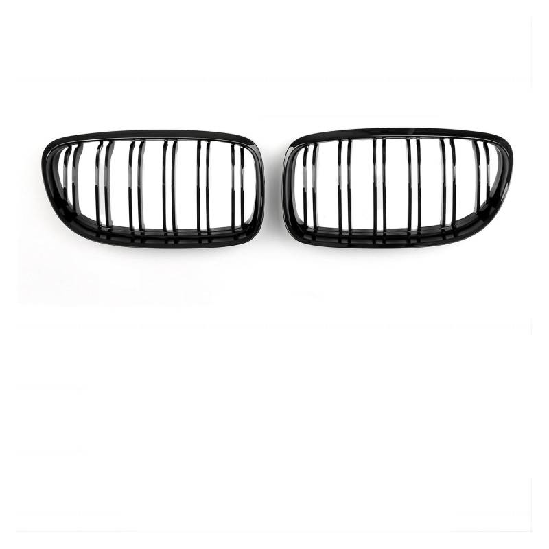 Kühlergrill Grill Auto Front Glanz Balck Grills Sport Diamant Für E90 Für E91 Tuning Für 3 Serie 2005 2006 2007 2008 2009 2010 2011 2012 Für LCI Grill Kühlergrill Vorne(09-12 GB Dual Slat) von BIISVM