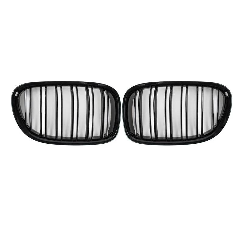 Kühlergrill Grill Auto Front Niere Grille Dual Lamellen Grills Für 7 Serie Für F01 Für F02 Für F03 Für F04 2009 2010 2011 2012-2015 Front Grill Niere Haube Grill Grill Kühlergrill Vorne von BIISVM