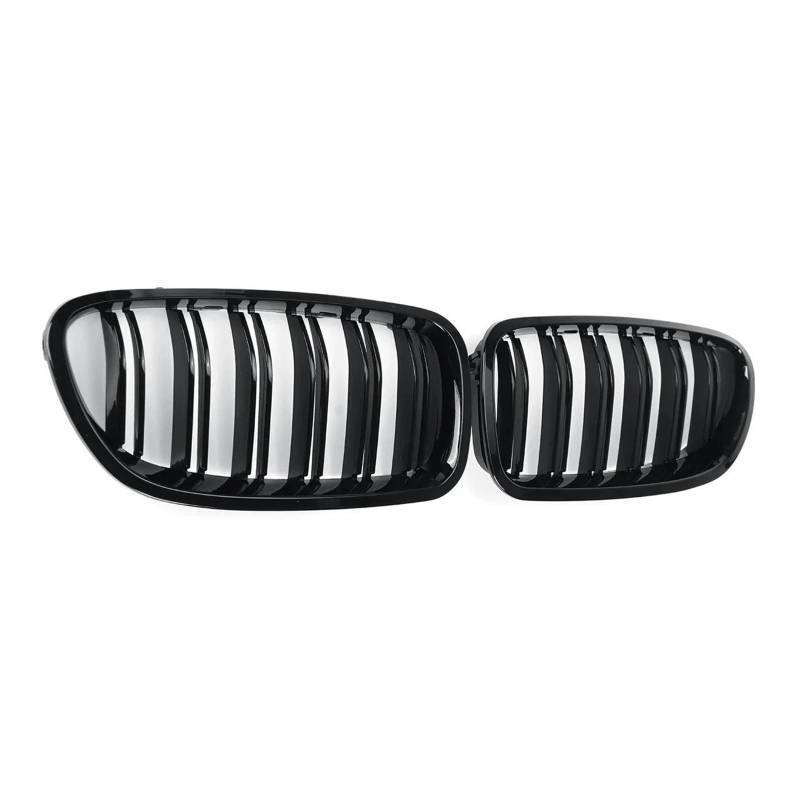 Kühlergrill Grill Auto Front Niere Sport Grille Für 5 Serie Für F10 Für F11 Für F18 Für 520d Für 530d Für 540i 2010 2011 2012 2013-2017 Dual Lamellen Racing Grill Grill Kühlergrill Vorne von BIISVM