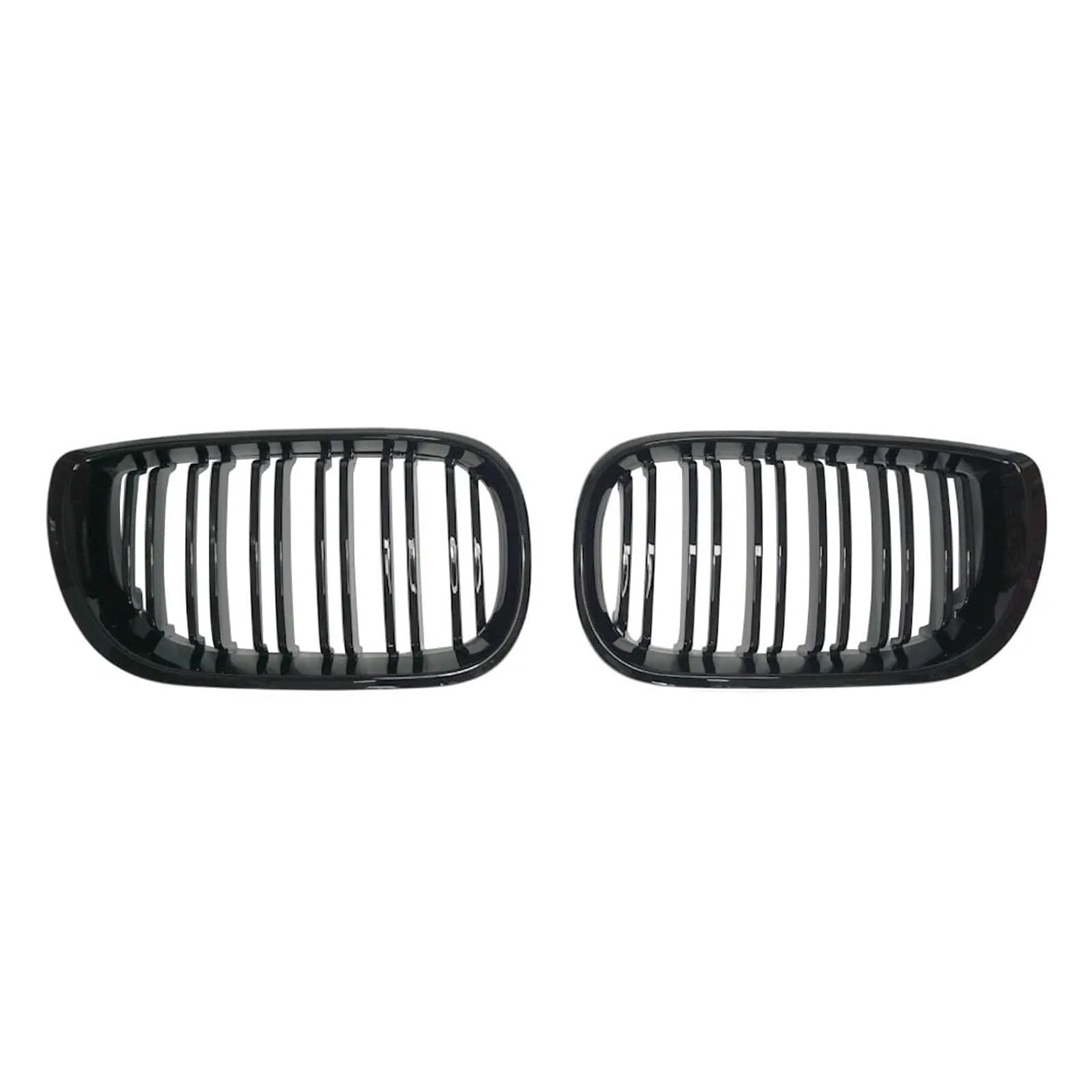 Kühlergrill Grill Auto Front Nieren Grills Glanz Schwarz Racing Grille 2 Linie Für 3 Serie Für E46 2002 2003 2004 2005 Zubehör Ersatzteil Grill Kühlergrill Vorne von BIISVM