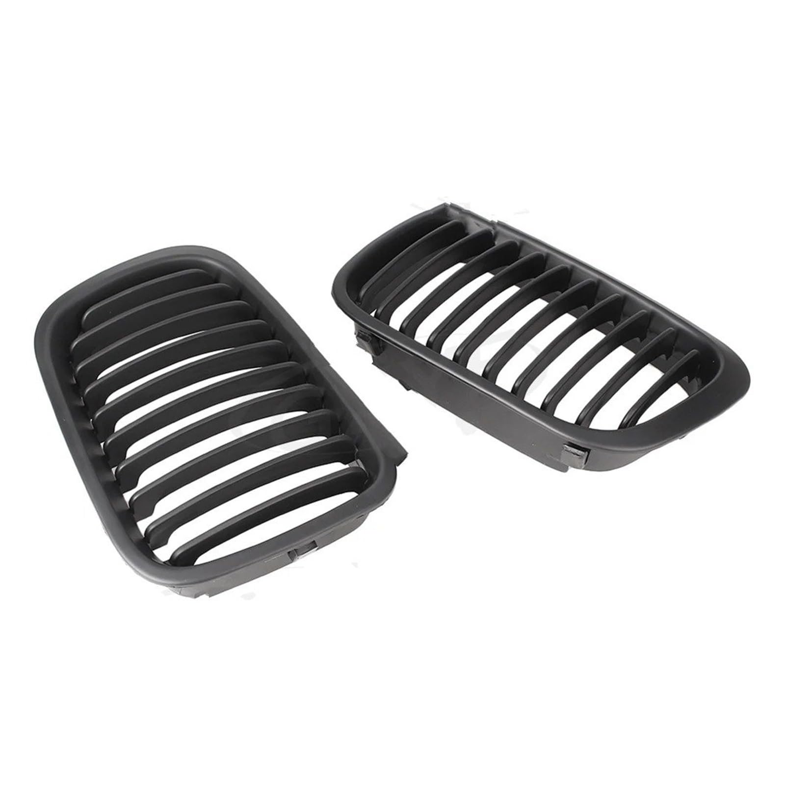 Kühlergrill Grill Auto-Frontgrill Für 3er-Serie Für E46 Touring-Limousine 4-türig 1998 1999 2000 2001 Für E46 Compact 2001 2002 2003 2004 Mattschwarzes ABS Grill Kühlergrill Vorne von BIISVM