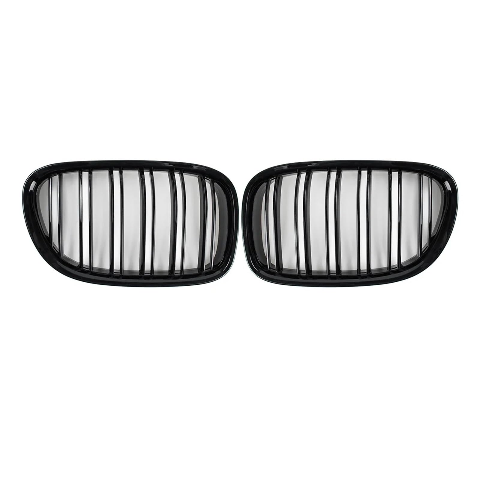 Kühlergrill Grill Auto-Frontnierengrills Glänzendes Schwarzes Gitter Für F01 Für F02 Für F03 Für F04 Für 740i Für 750i Für 7er-Serie 2009–2015 Doppellamellengrill Grill Kühlergrill Vorne von BIISVM