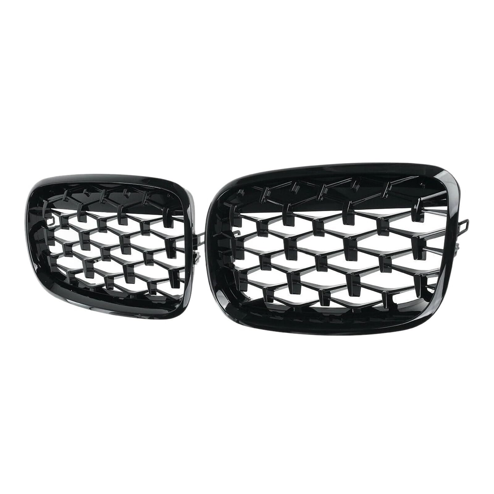 Kühlergrill Grill Car Diamond Grills Front Nierengrill Chrome Mesh Grille Autozubehör Für E70 Für E71 Für E72 Für X5 Für X6 2007 2008 2009 2010 2011 2012 2013 Grill Kühlergrill Vorne von BIISVM