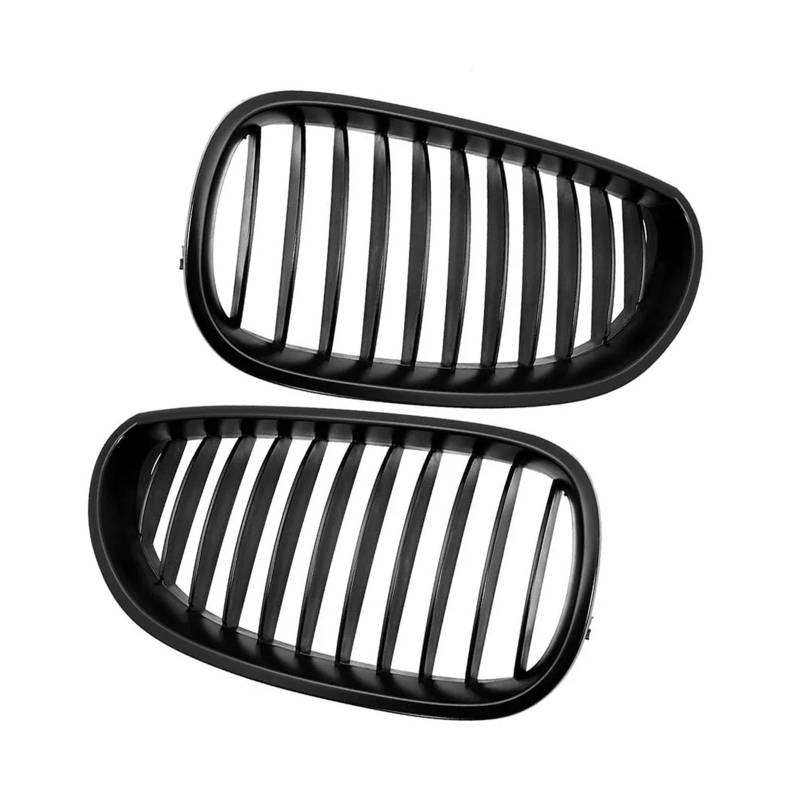 Kühlergrill Grill Car Stying Front Hood Nierengrill Racing Grille Single Line Für 5 Series Für M5 Für E60 Für E61 Für 525i Für 528i Für 530i Für 540i 2004–2009 Grill Kühlergrill Vorne von BIISVM