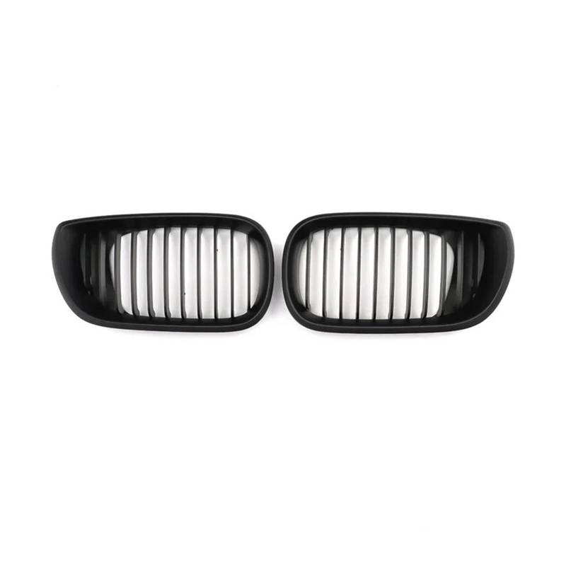 Kühlergrill Grill Car Style Mattle Black Front Nieren-Doppellamellengrill Für E46 4-Türer 4D 3er-Serie 2002 2003 2004 2005 Autozubehör Grill Kühlergrill Vorne von BIISVM