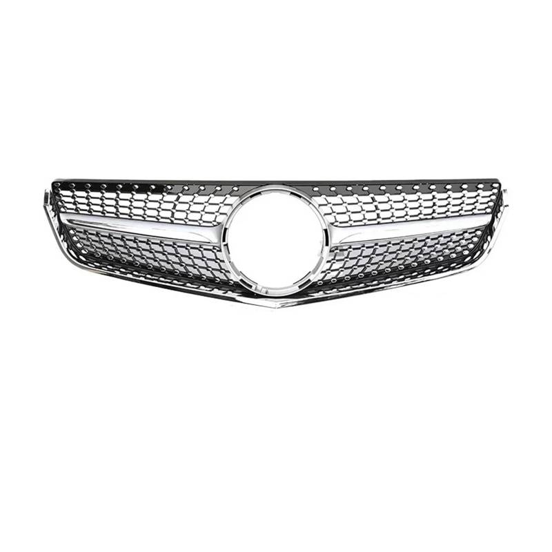 Kühlergrill Grill Facelift Stoßstange Grille Für Für E Klasse Coupe Für W207 Für C207 2009 2010 2011 2012-2016 Für E200 Für E260 Für E300 Auto Auto Zubehör Grill Kühlergrill Vorne(09-13 Diamond sliver von BIISVM