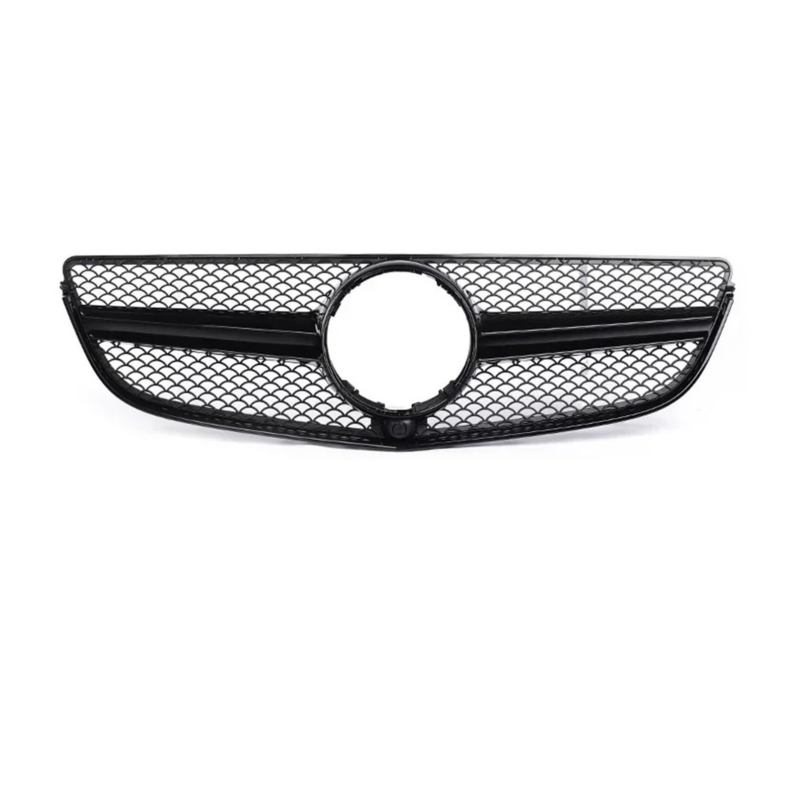 Kühlergrill Grill Facelift Stoßstange Grille Für Für E Klasse Coupe Für W207 Für C207 2009 2010 2011 2012-2016 Für E200 Für E260 Für E300 Auto Auto Zubehör Grill Kühlergrill Vorne(14-16 AMG Black) von BIISVM