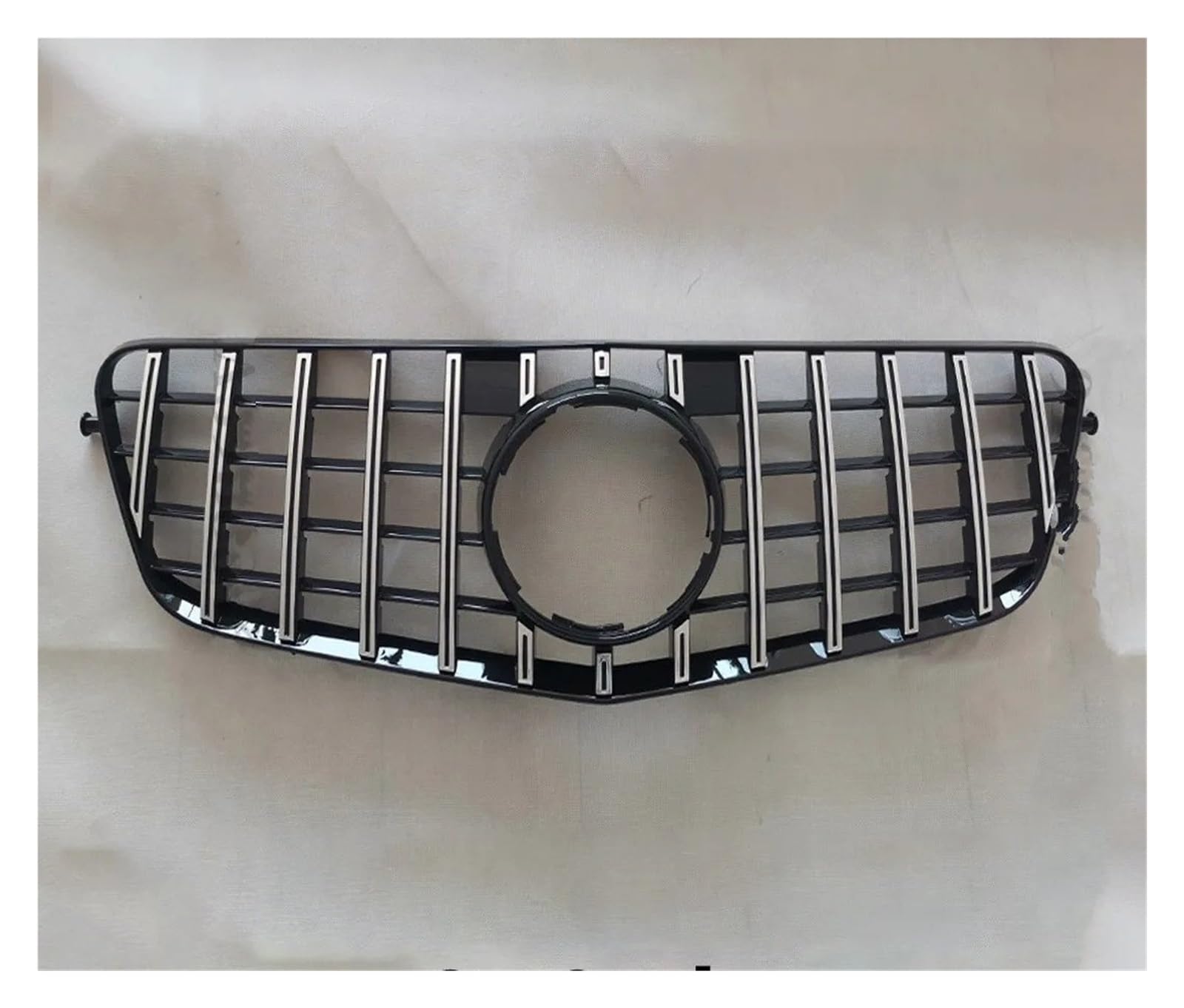 Kühlergrill Grill Fronteinlassgitter-Kühlergrill-Körpersatz Für Für Benz Für E-Klasse Für 212 2009 2010 2011-2015 Diamant-Styling-Grill Tuning-Zubehör Grill Kühlergrill Vorne(09-12 GT Silvery) von BIISVM