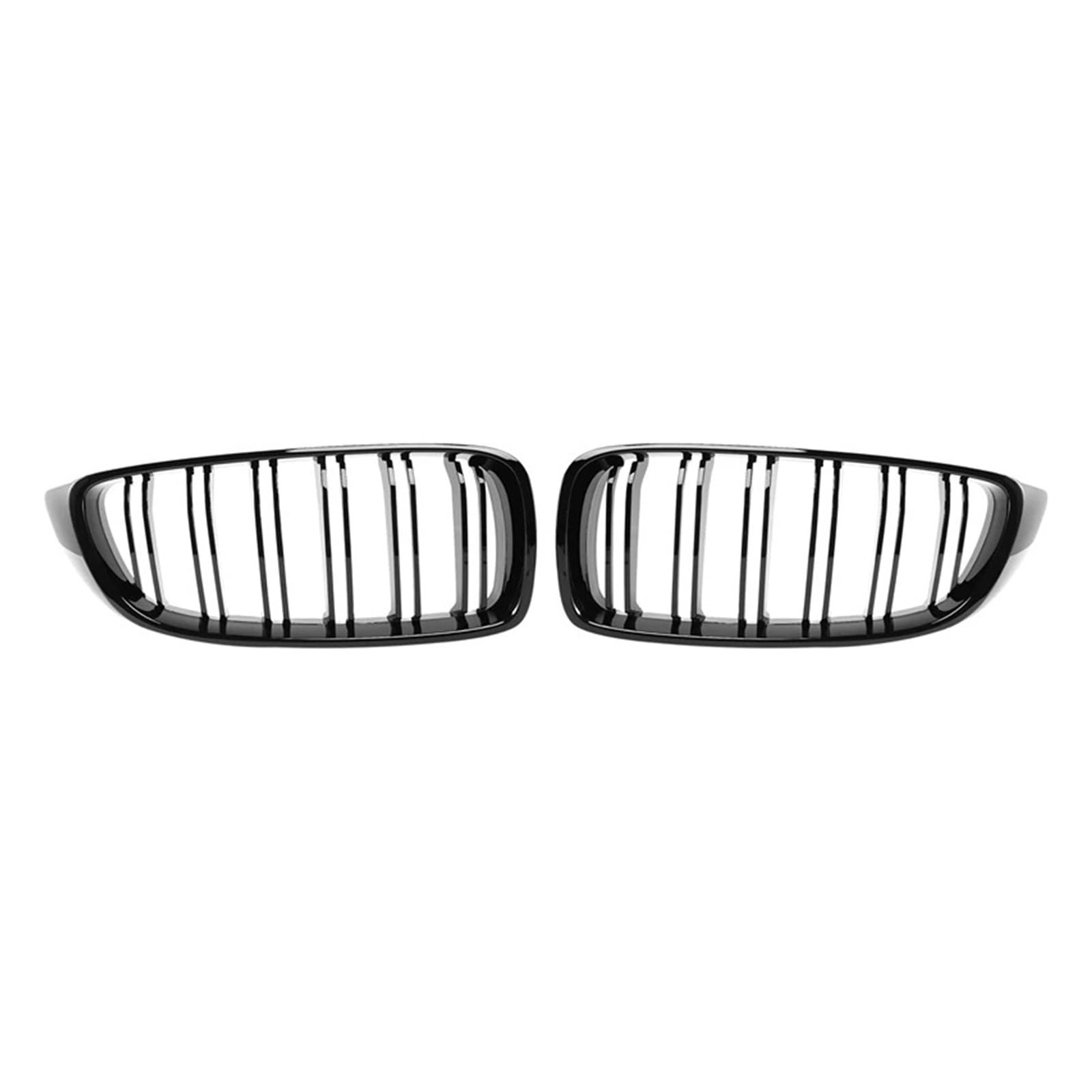 Kühlergrill Grill Frontgrill Nierengrill Ersatz Für 4er Für F32 Für F33 Für F36 Für F80 Für F82 Doppellamellen Sportstil Helles Schwarz Grill Kühlergrill Vorne von BIISVM