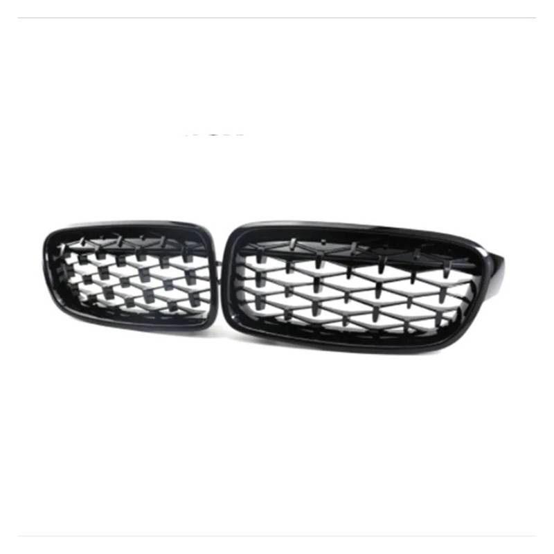 Kühlergrill Grill Frontgrills Diamond Gypsophila Silver Nierengrill Für 3er Für F30 2012 2013 2014 2015 2016 2017 2018 2019 Ersatz-Racing-Frontstoßstange Grill Kühlergrill Vorne(All Black) von BIISVM