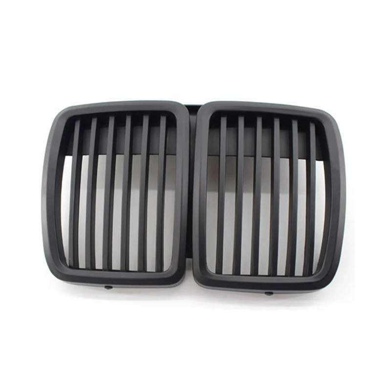 Kühlergrill Grill Fronthaube Nierengitter 1983 1984 1985 1986 1987-1991 Für E30 Für E30 Für 325i Für 325is Für 325iX 325 Für 325e Für 325es Für 318i Für 320i Für M3 Grill Kühlergrill Vorne(Matt-schwar von BIISVM