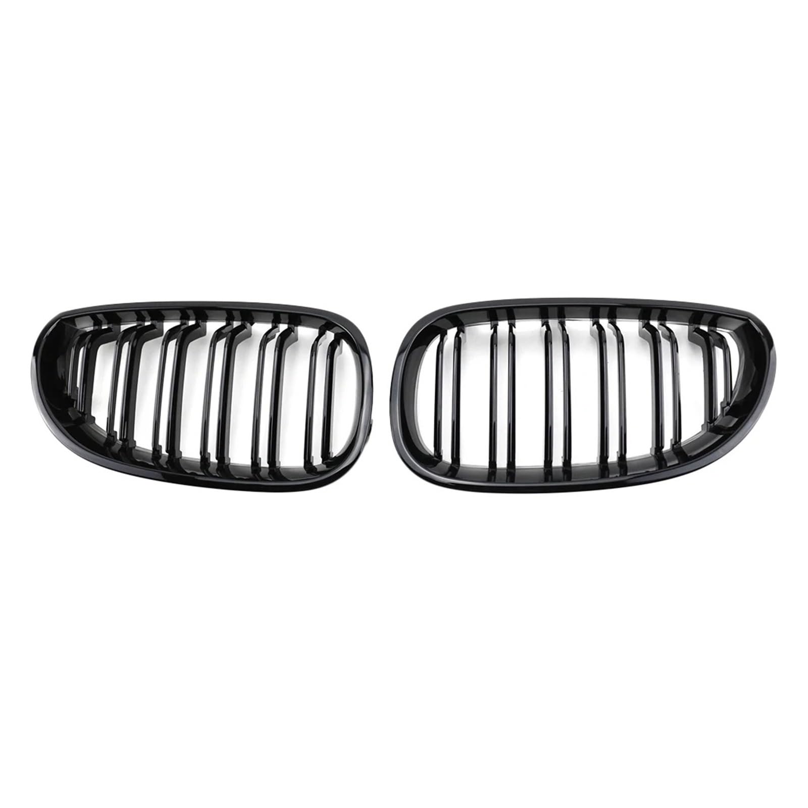 Kühlergrill Grill Frontnierengrill Doppellamellen 2-Linie Für E60 Für E61 Für 5er Für M5 Für 520I Für 535I Für 550I 2004-2009 Renngitter Grill Kühlergrill Vorne von BIISVM